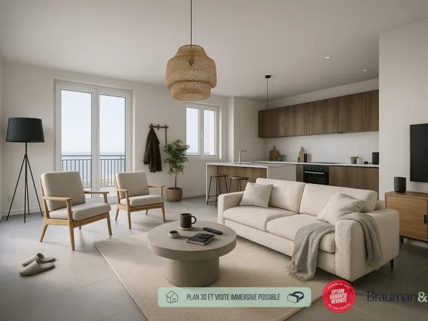 6 PIÈCES de 122m² + EXT(s) de 48m² + PKG(s) 