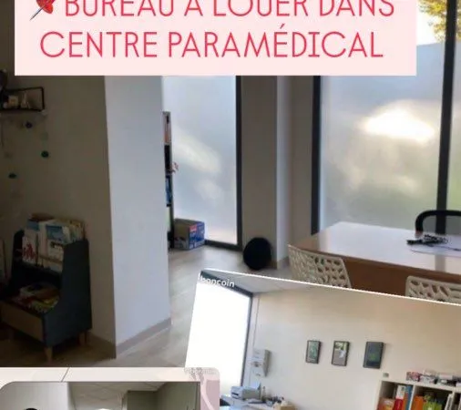 Bureau pour graphothérapeuthe dans centre paramédical 