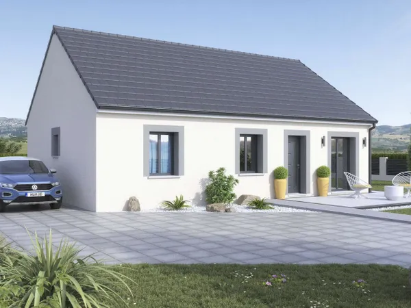 Projet de construction d'une maison 85 m² avec terrain à BENNECOURT (78) 
