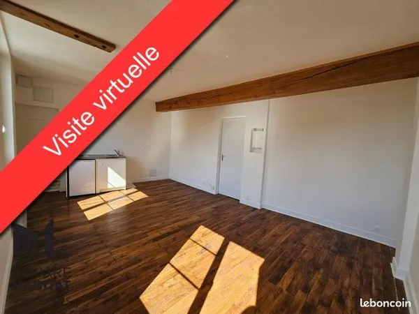 Studio 2 pièces 25 m² 