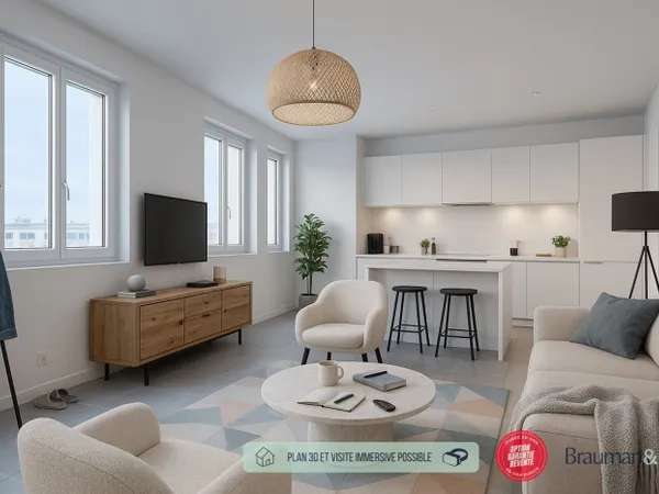 4 PIÈCES de 118m² + PKG(s) 