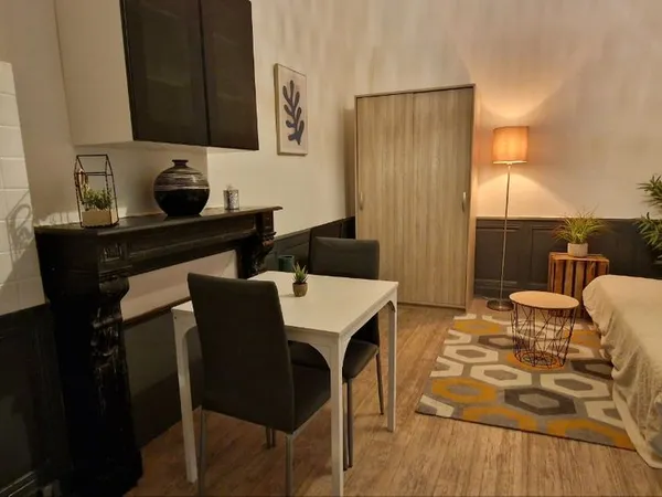 Location Studio meublé 300m de la gare et centre ville 