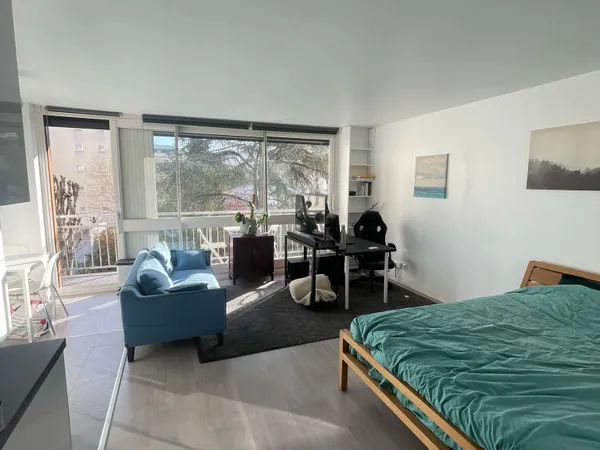 Studio lumineux avec terrasse sur jardin - Levallois-Perret (sous-location février-mars) 