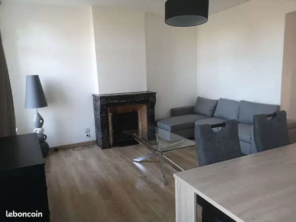 Meublé proche centre ville avec cour privée 