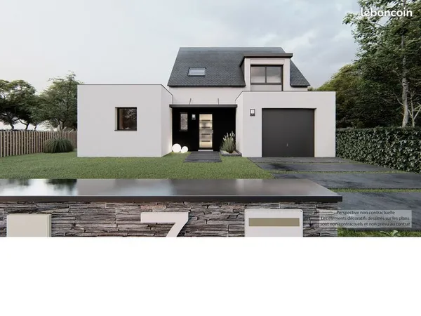 Maison 6 pièces 124 m² 