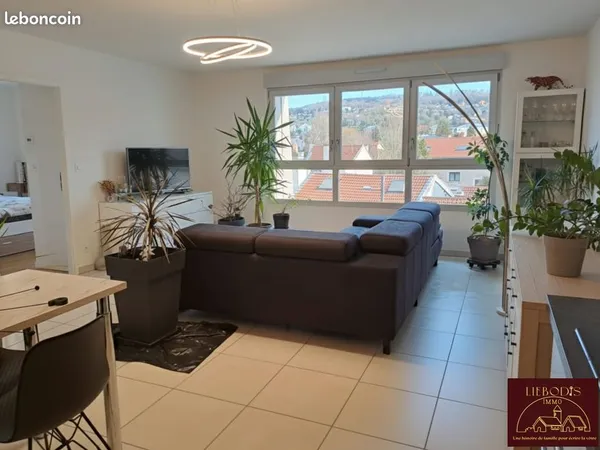 Appartement 2 pièces 54 m² 