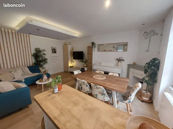T3 meublé 70 m2 - Aubière / Cézeaux - Balcon 