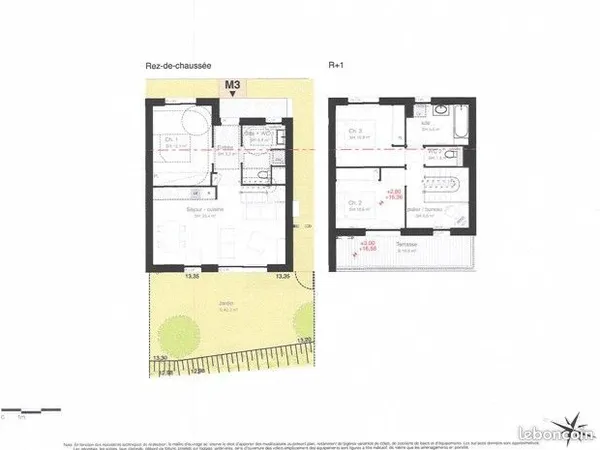 Maison 4 pièces 82 m² 