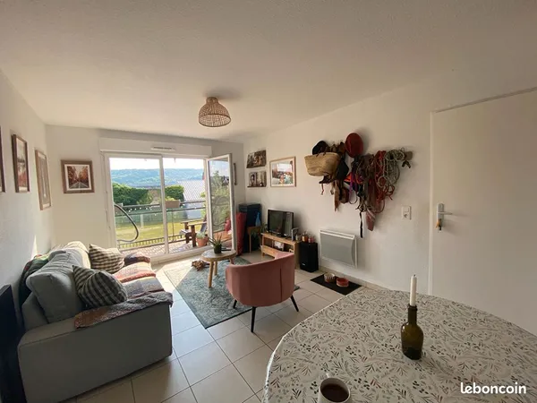 Appartement 2 pièces 38 m² 