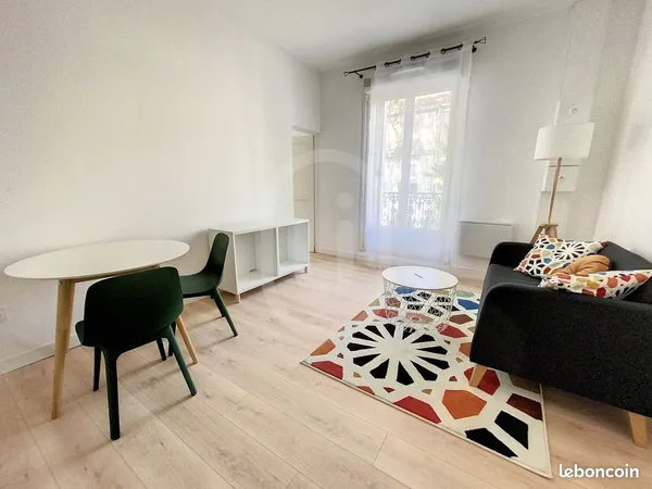 Appartement 2 pièces 38 m² 