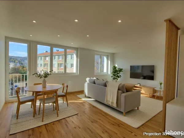 Appartement 3 pièces 65 m² 