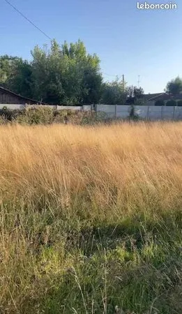 Terrain 500 m² 