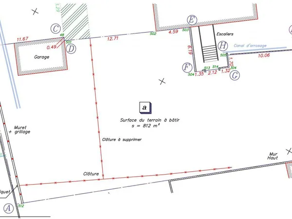 Terrain Vente Fos-sur-Mer  810m² 190000€