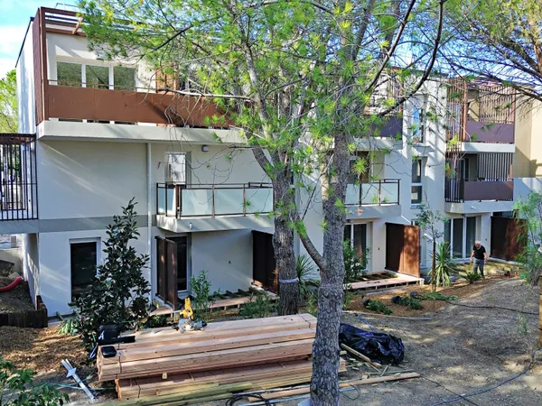 Montpellier ouest - Studio 20 m2 (terrasse:parking) - Réside 