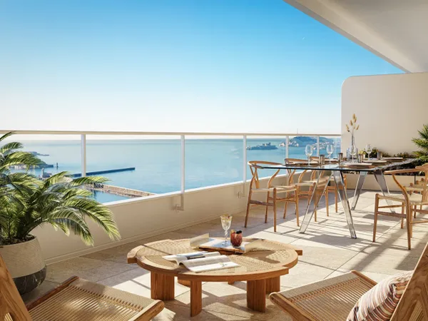 APPARTEMENT T3 VUE IMPRENABLE SUR LA MER - RESIDENCE D'EXCEPTIO 