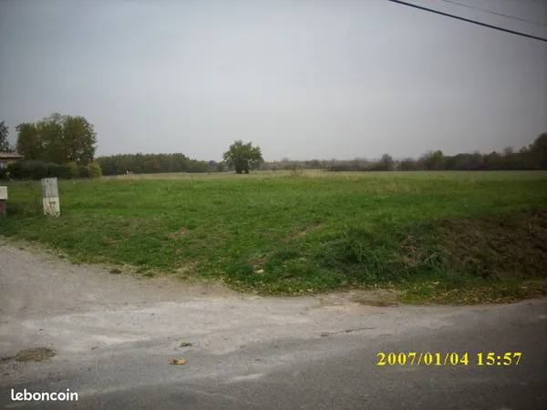 Térrain 2000 m2 viabilisé 