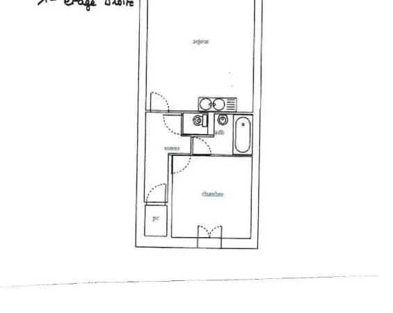 Appartement 2 pièces 47 m² 