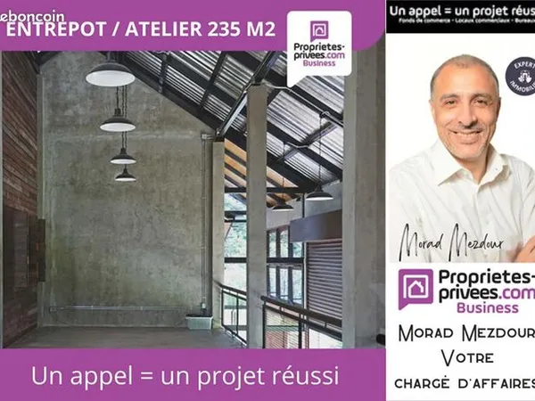 Local commercial 490 m² 