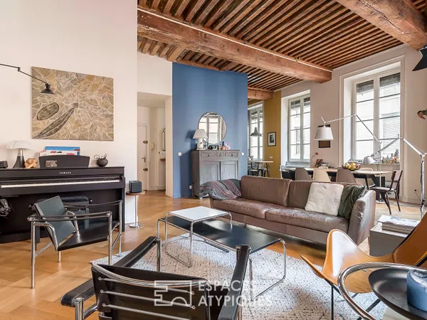 Duplex de caractère quartier Saint-Georges 