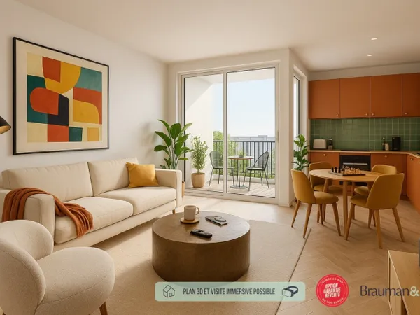 3 PIÈCES de 76m² + EXT(s) de 17m² + PKG(s) 
