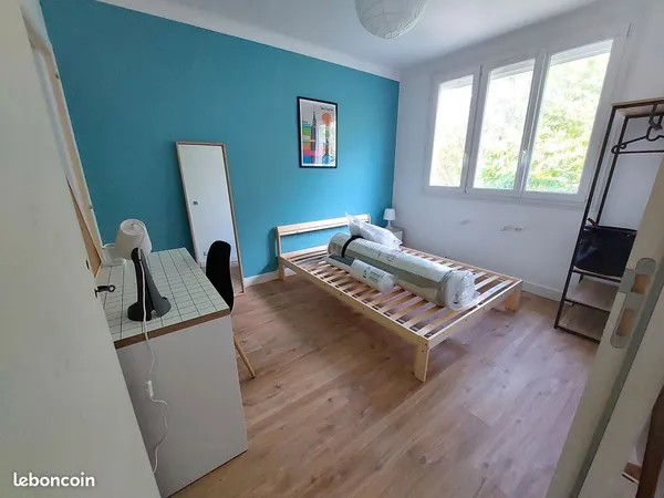 Chambre dispo, Maison, Jardin, St nazaire Ouest 
