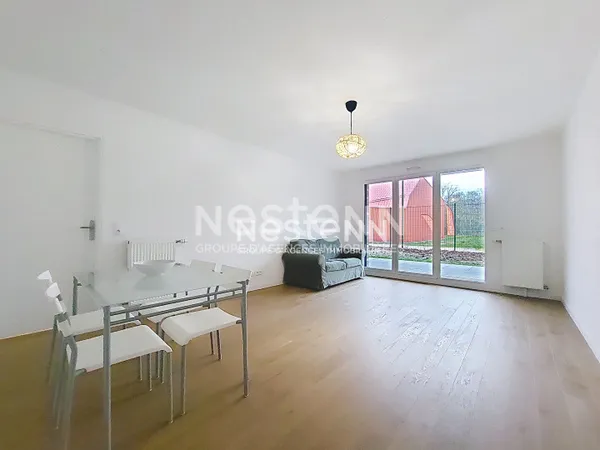 Montigny Village : Appartement neuf 3 pièces LOUÉ MEUBLÉ en rez de jardin 
