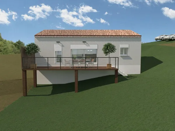 Maison 3 pièces 77 m² 
