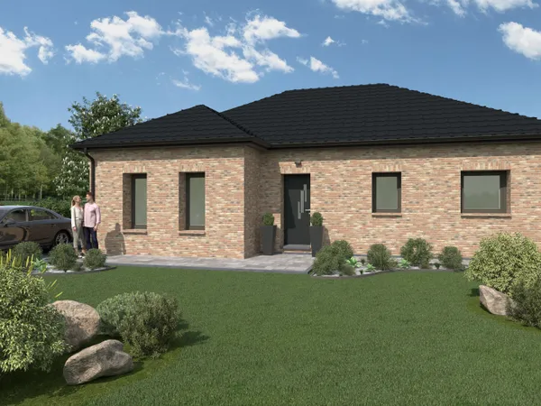 Terrain + maison 118 m² 