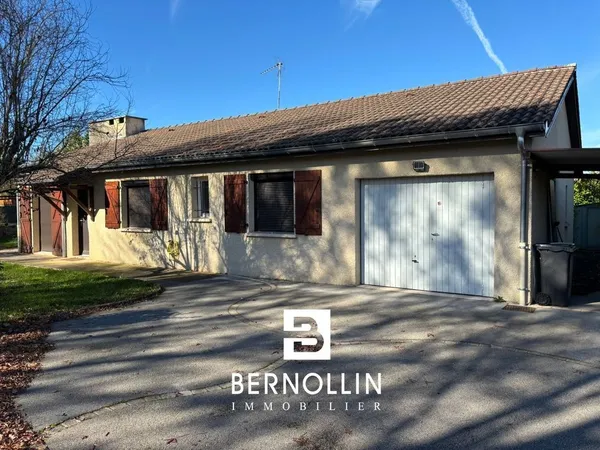 Rare ! à Bourg en Bresse ! Maison de plain pied de 100 m² 