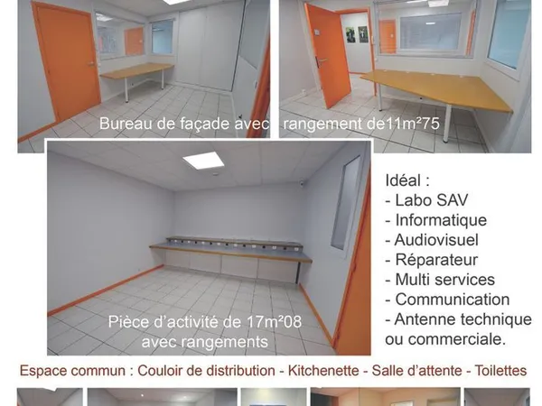 Bureau ouest de Reims 22m² 