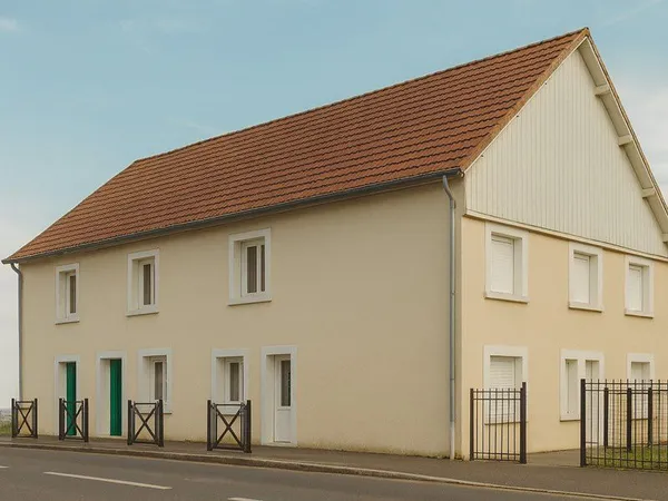 T3 en triplex - 124m2 à rénover totalement - Gros potentiel avec Balcon et Terrasse 