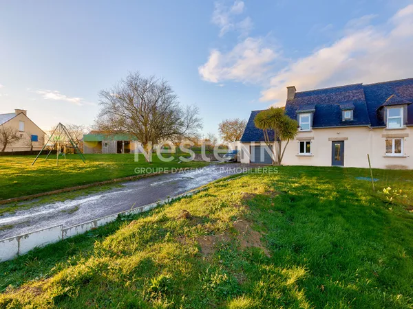 Vente d'une maison 4 chambres avec hangar et grand terrain en campagne d'ANDEL 