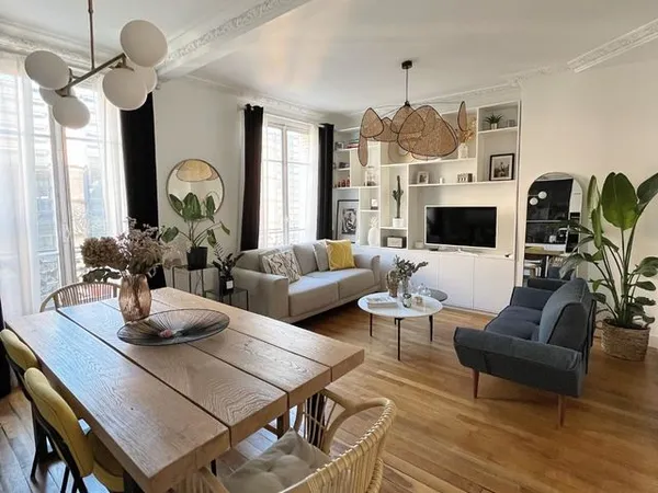 Vends appartement lumineux - 48m² - Quartier Clichy République 