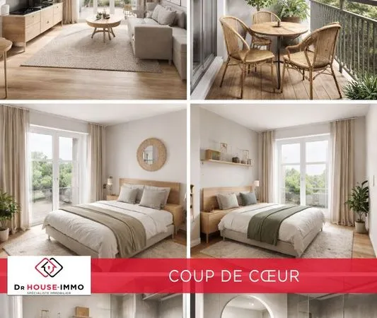Appartement 3 pièces 60 m² 