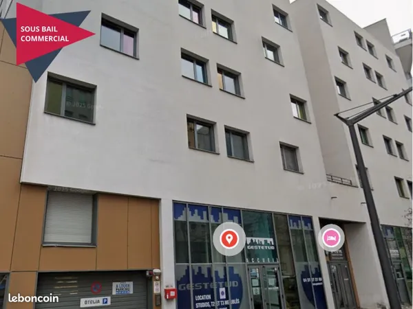 Appartement 1 pièce 18 m² 
