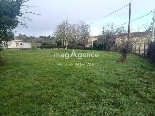 Rare sur le secteur : beau terrain constructible de 1159m2 