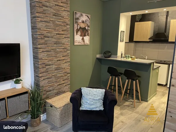 Studio 2 pièces 23 m² 