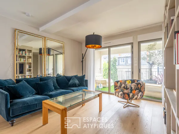 Superbe duplex avec loggia dans le centre historique de Tours 