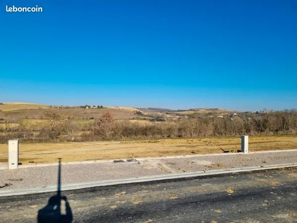 Terrain 491 m² Salles Sur L Hers 