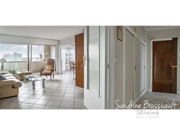 DERNIER ETAGE - VUES DEGAGEES - 5 PIECES 89m² - POSSIBILITE 4 CHAMBRES 