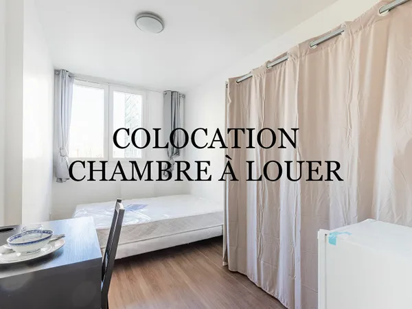 Chambre en colocation Vitry Sur Seine 1 pièce(s) 9 m2 