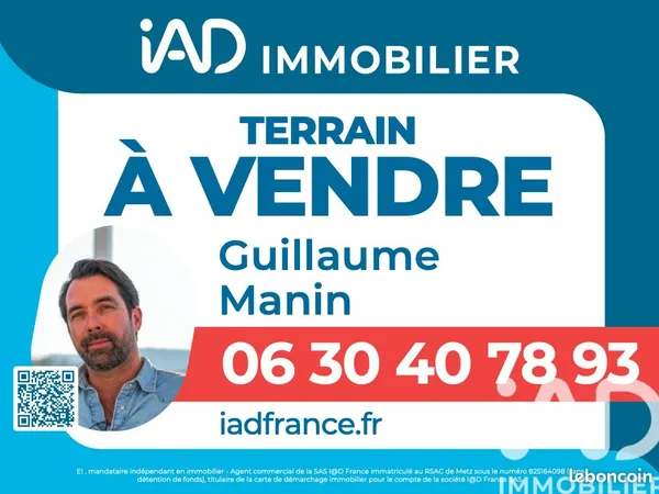 Terrain 422 m² Mont-Bonvillers 