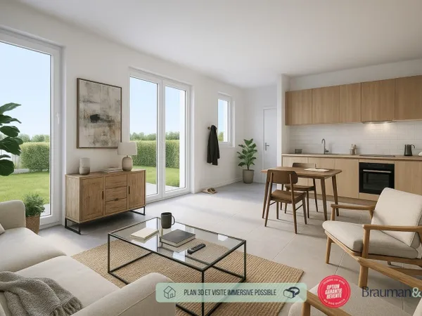 3 PIÈCES de 75m² + EXT(s) de 34m² + PKG(s) 