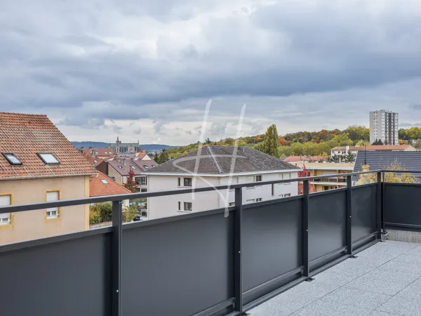 Metz - Queuleu | Attique 104,85 m² - 5 pièces - Terrasse 
