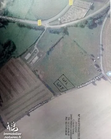 Terrain 1053 m² 