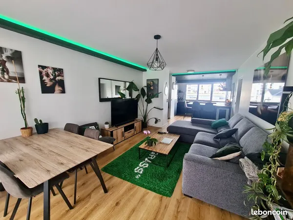 T3 Meublé 68m² + Parking 