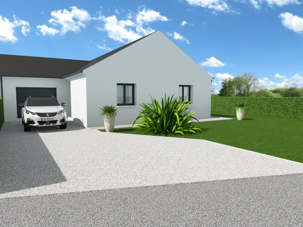 Terrain+Maison à Charbuy 3 chambres 