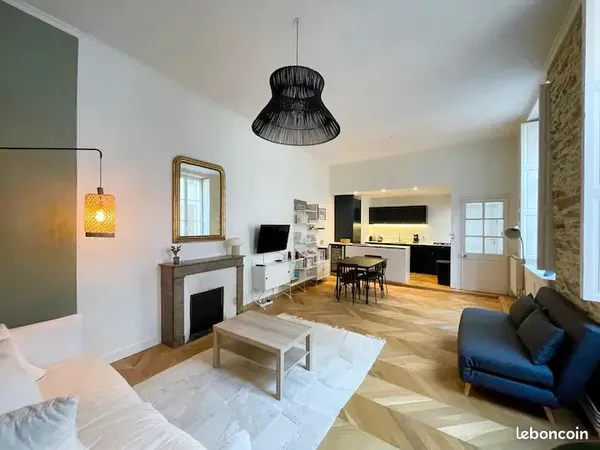 Colocation - Hyper-centre Nantes - chambre indépendante avec salle de bain privative - Rue 