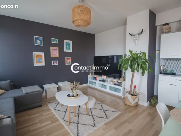 Appartement 3 pièces 61 m² 