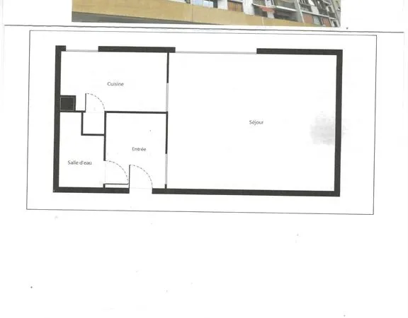 Beau studio quai de jemmapes paris 
